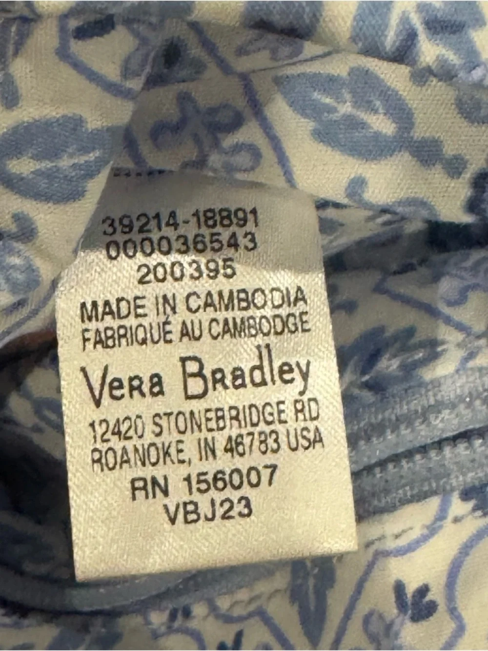 Vera Bradley Crossbody Magnifique Leaf Purse NEW - Picture 8 of 12